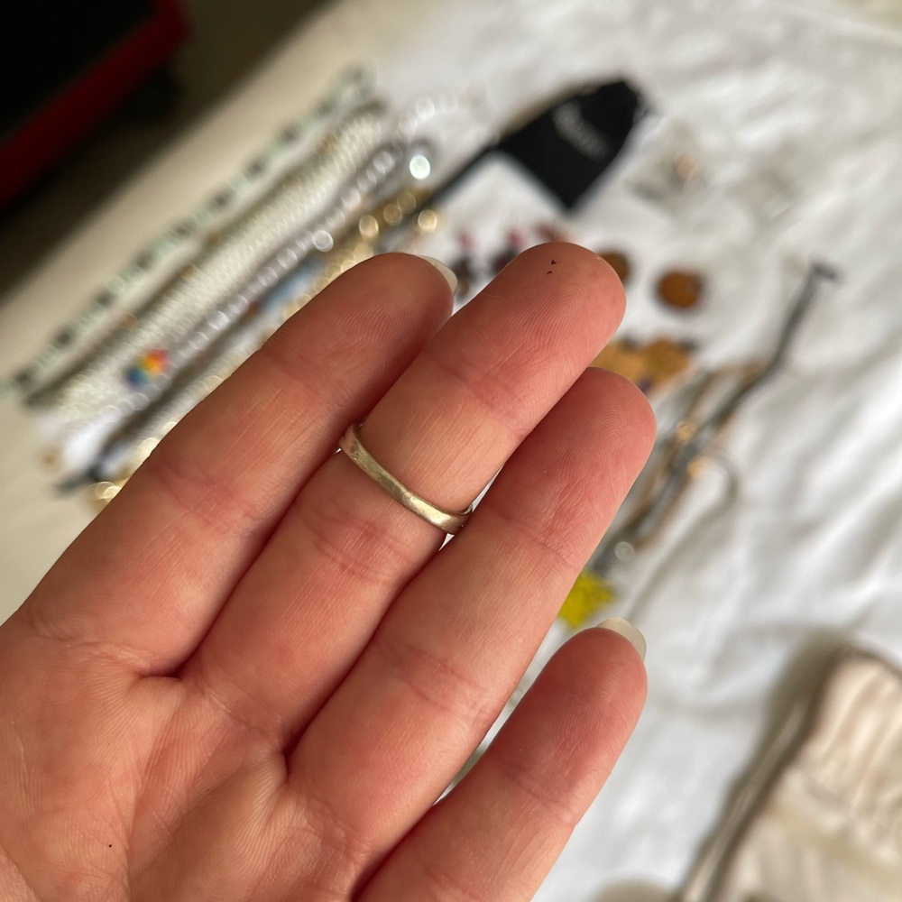 Black Opal Ring - image 4